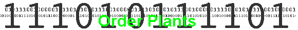 Order Plants